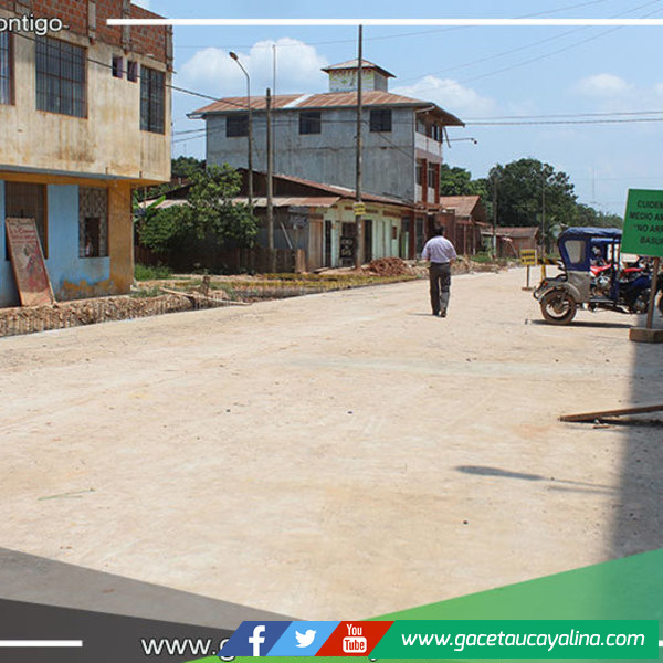 Pavimentación de Jr. Bolognesi se encuentra próxima a entrar al servicio de la población