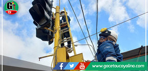 Semáforos del distrito de Yarinacocha se encuentran en buenas condiciones 