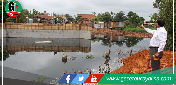 Construcción de nuevo puente monumental sobre la Quebrada Yumantay se encuentra próximo a culminarse 
