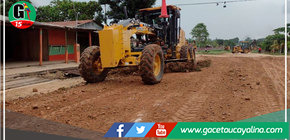 Culminan mantenimiento de Av. Paseo de la República en Yarinacocha