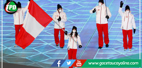 Juegos Olímpicos Pekín 2022: Ornella Oettl Reyes desfiló en inauguración