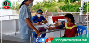 CC.NN. de Ucayali recibieron vacunas contra el Covid-19 y otras enfermedades