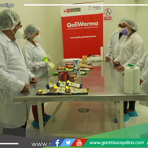 Ucayali: Qali Warma y autoridades supervisan calidad e inocuidad de alimentos destinados a más de 133 mil escolares