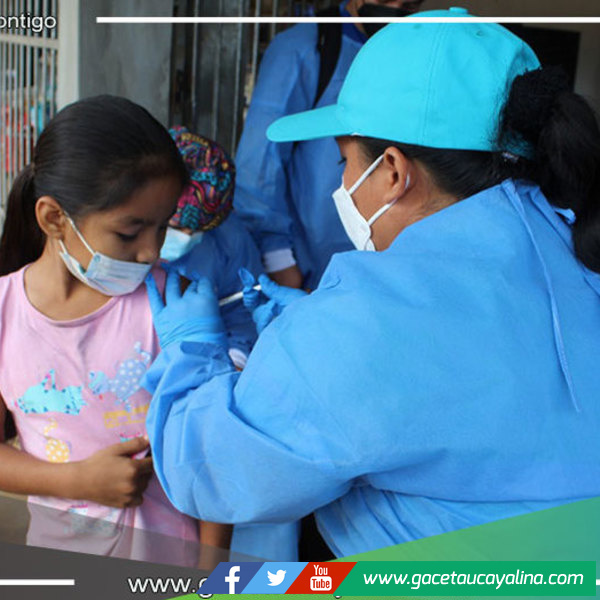 Se dio inicio a la campaña de vacunación contra la covid19, “la vacuna llega a tu casa” en el distrito de Manantay
