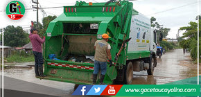 Lluvias complican recojo y disposición final de residuos sólidos en Yarinacocha