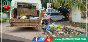 Pobladores van adquiriendo conciencia del horario del camión recolector en Yarinacocha