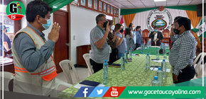 Municipalidad de Yarinacocha juramentó al equipo de trabajo de gestión de riesgos y desastres