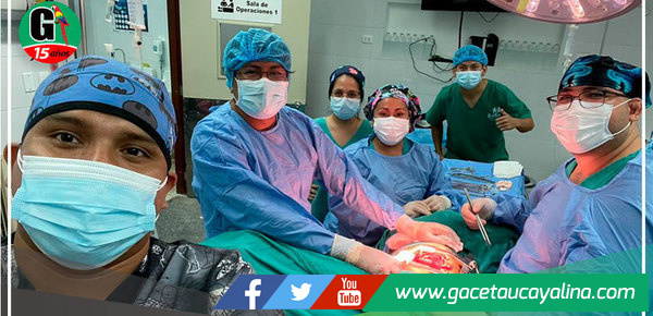 EsSalud Ucayali realiza la primera cirugía de tórax para salvar la vida de agricultor