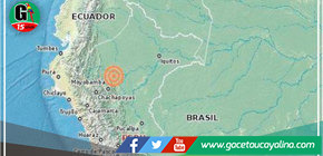 Esta madrugada se registro un sismo de 4.0 en Pampa hermosa Loreto