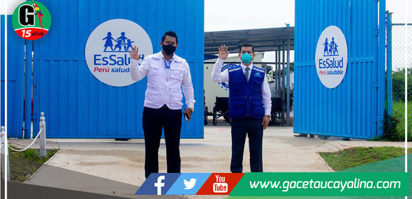 EsSalud Ucayli pone en marcha Centro Covid que atenderá las 24 horas para un flujo de más de 300 personas