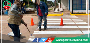 Municipalidad de Yarinacocha prioriza atención de cruces cercanos a colegios