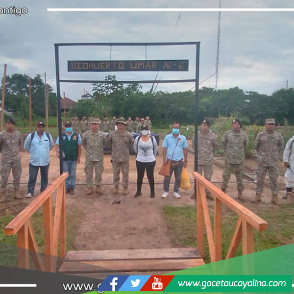 Instalan biohuerto en UMAR 6 en Purús 