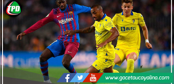 Barcelona cayó 1-0 ante Cádiz y se aleja del líder Real Madrid