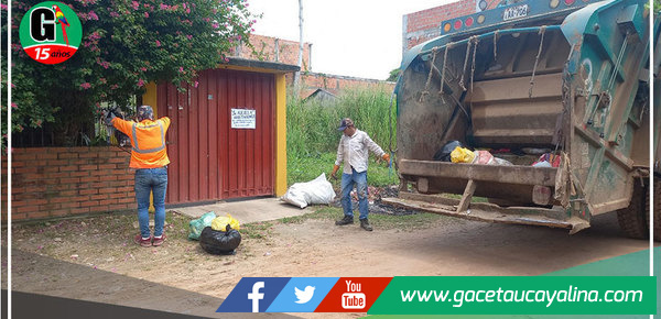 Yarinenses están respetando el horario del paso de camiones recolectores