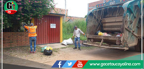 Yarinenses están respetando el horario del paso de camiones recolectores
