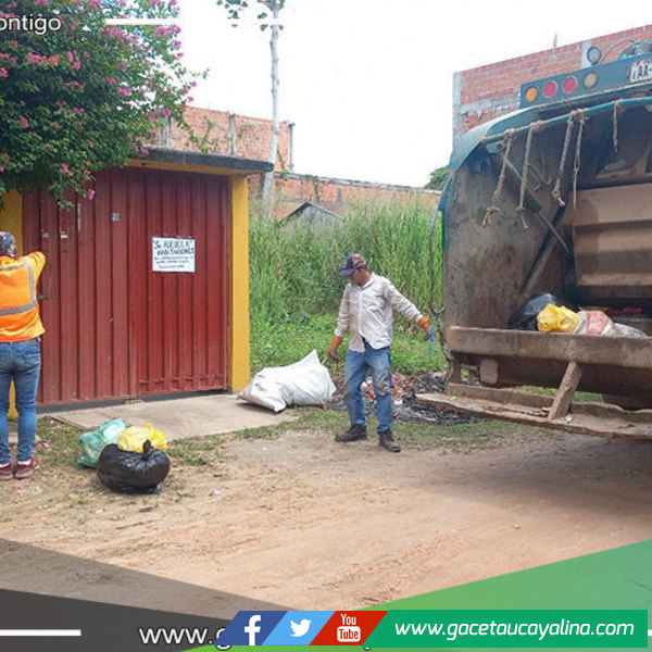 Yarinenses están respetando el horario del paso de camiones recolectores