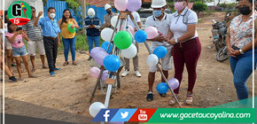 Colocan primera piedra en importante obra que beneficiará a más de 120 familias 