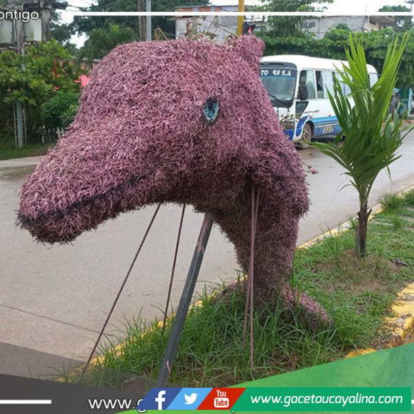 Municipalidad de Yarinacocha realiza mantenimiento a parque del A.H. Agustín Cauper