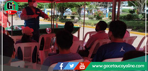 Capacitación a responsables de las JASS de Yarinacocha