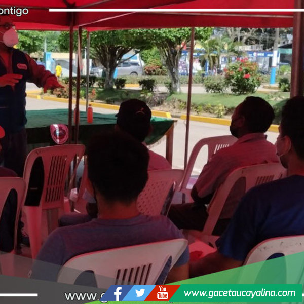 Capacitación a responsables de las JASS de Yarinacocha