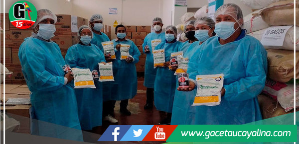 Programa del Vaso de Leche de Yarinacocha alista productos para próxima entrega