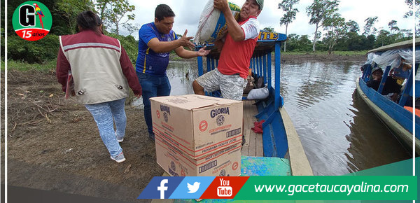 Municipalidad de Yarinacocha lleva productos lácteos a comunidades