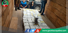 Hallan más de 340 kilos de droga en camión que circulaba por el distrito de Von Humboldt 