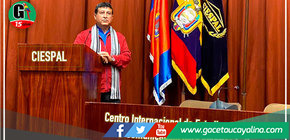 Centro de Estudios Superiores CIESPAL en Ecuador invita a Ex Coronel Juan Silva Bocanegra 