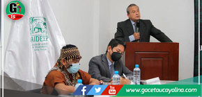 Ricardo Soberón: “Tenemos el compromiso de continuar apoyando a los pueblos originarios” 