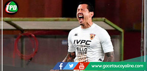 Gianluca Lapadula anotó en la victoria de Benevento sobre Ascoli 