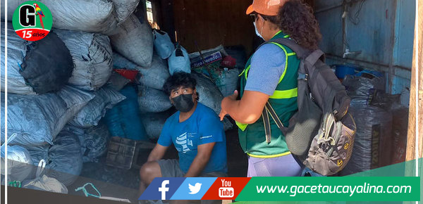 Exhortan a comerciantes y vecinos de Av. Bellavista a mantener sus calles libres de basura