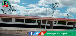 Empresa Ocho Sur entregó nuevo local escolar al Caserío la Perla de Sanja Seca - Nueva Requena