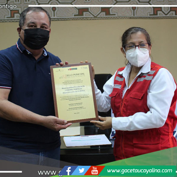 Premio Sello Municipal es otorgado por tercer año consecutivo a Municipalidad Provincial de Coronel Portillo