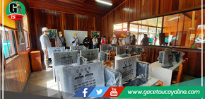 Donan equipos de cómputo para fortalecer las capacidades técnicas de emprendedores forestales