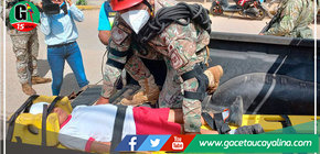 Simulacro nacional multipeligro se realizó en I.E. Faustino Maldonado