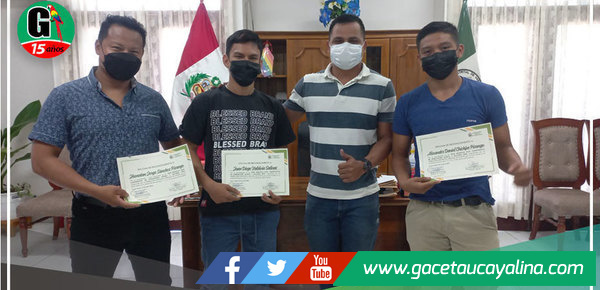 Campeones nacionales son reconocidos por Municipalidad de Yarinacocha