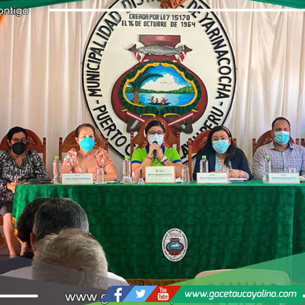 En sesión de concejo de la Municipalidad de Yarinacocha aprueba apoyo a bomberos