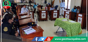 En Yarinacocha se reúne CODISEC para planificar acciones por Fiestas de San Juan