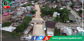 Inauguran pavimentación del Jr. Alfonso Ugarte en el casco urbano de Pucallpa 
