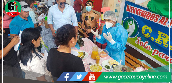 Internos del establecimiento penal de Pucallpa participan de las actividades por la Fiesta de "San Juan"