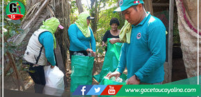 Población de Yarinacocha participa en separar los residuos inorgánicos