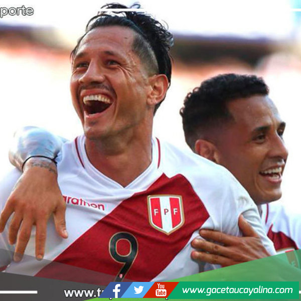 Celebra Perú al derrotar 1-0 a Nueva Zelanda con gol de Lapadula 