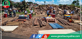 Cuatro familias damnificadas por incendio recibieron ayuda inmediata de comuna portillana