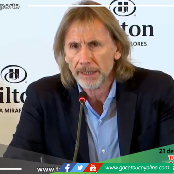 Entrenador Ricardo Gareca se despide de la Selección Peruana 