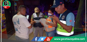 Se realiza operativo de fiscalización en locales nocturnos en Yarinacocha