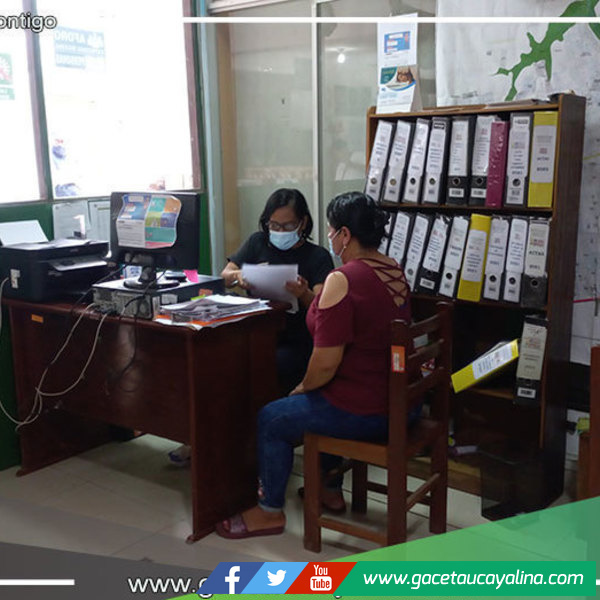 OMAPED Yarinacocha inscribe 115 nuevos beneficiarios del Programa Contigo 