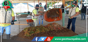 En Yarinacocha se produce más de 60 toneladas de abono al mes