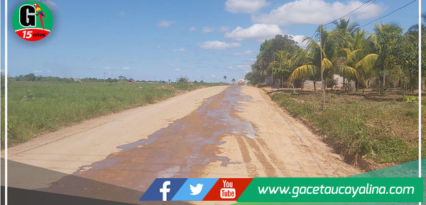 Maquinaria pesada de la comuna portillana realiza mantenimiento de vias en inmediaciones del Km. 9 C.F.B. 