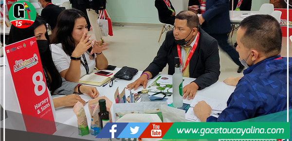 El Café y el Cacao son los productos que más se vende en Rueda de Negocios Internacional de la Expo Amazónica 2022