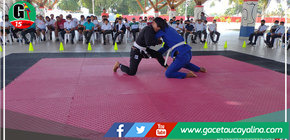 Fomento de las artes marciales en Yarinacocha